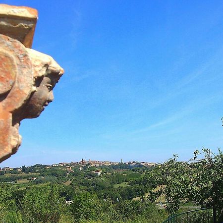 Appartamento Nell'Antica Torre di Fronte a Siena Esterno foto